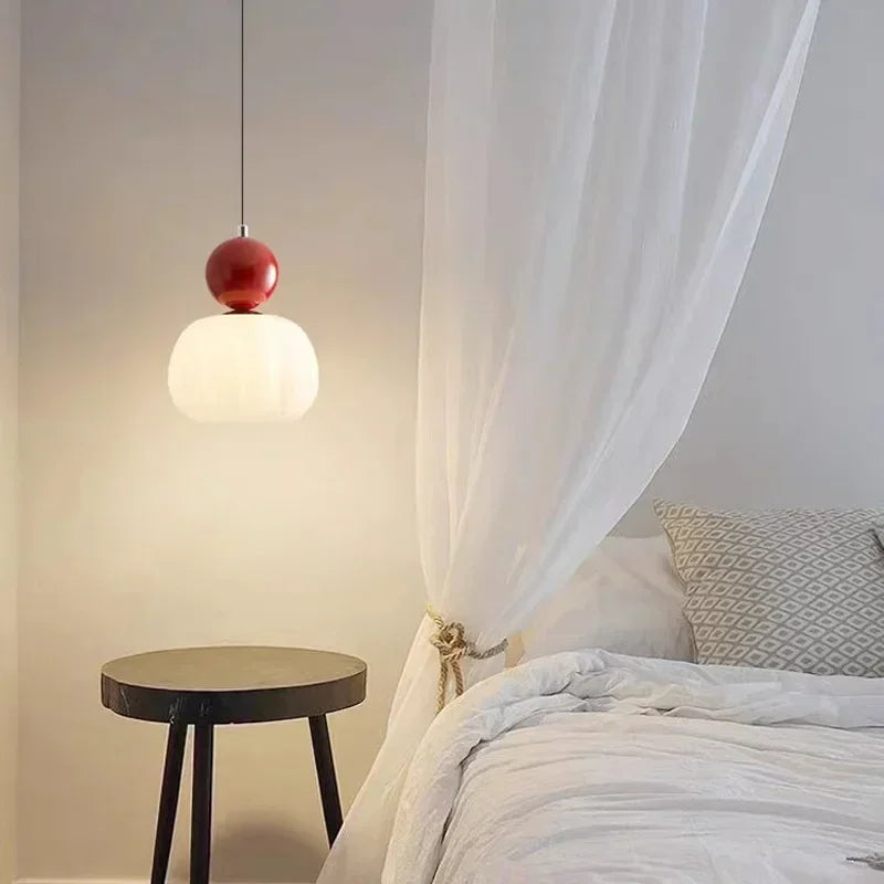Modern LED Chandeliers Minimalist Pendant Lights Creative Bedroom Lamp Living Room Dining Table Decor Indoor Lighting