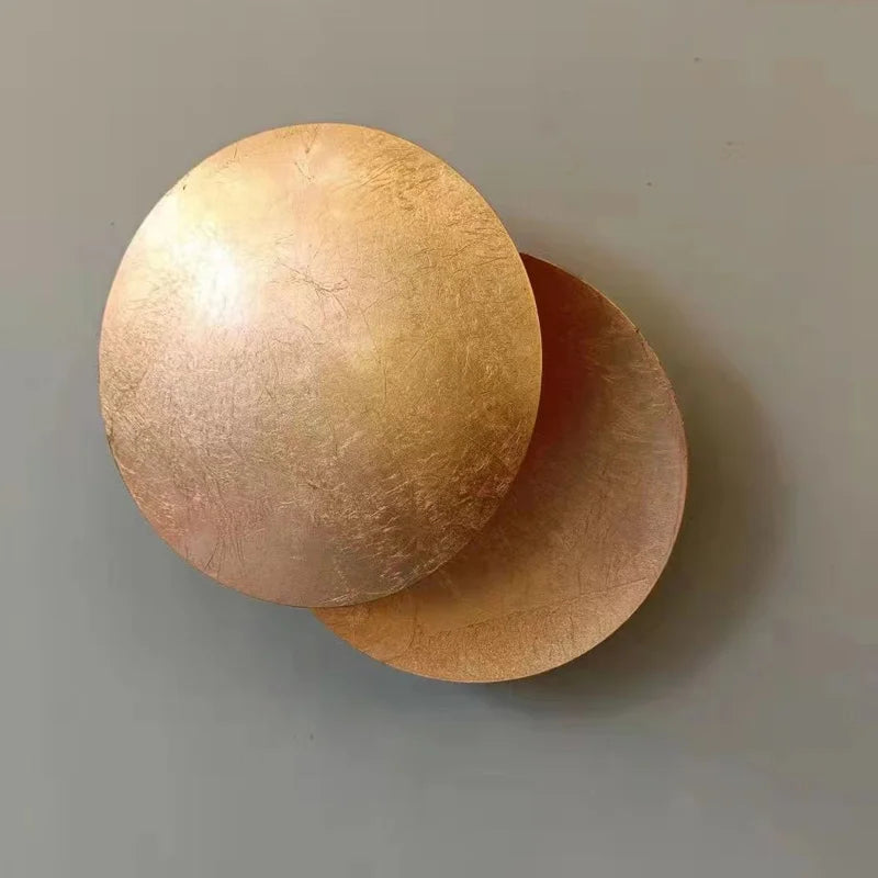 Eclipse-Shaped LED Wall Sconce Light for Bedroom Living Room Stair Hallway Bedside Indoor Modern Decorative Fixture