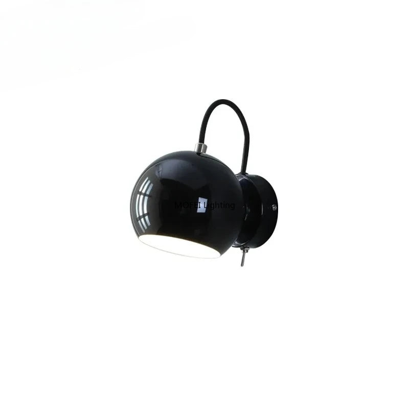Nordic Entrance Hallway Stair Light Bedside Readingliving Room Background Home Decoration Cream Minimalist Wall Lamp LED