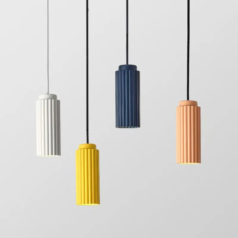 Modern Minimalist Pendant Lights Restaurant Bar Counter Bedroom Living Room Plum Blossom Pipe Single Head Small Chandelier