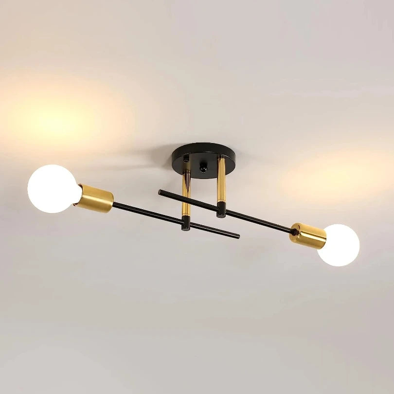 JOYINLED Hot Sales Modern Chandeliers 2/4/6/8BG Simple Decoration Ceiling Lamp Flush Mounted Indoor Room Lights Ceiling