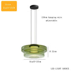 Italy Design Glass Pendant Lights Artistic Creative Modern LED Chandeliers Home Restaurant Cafe Decor Hanging Lamps