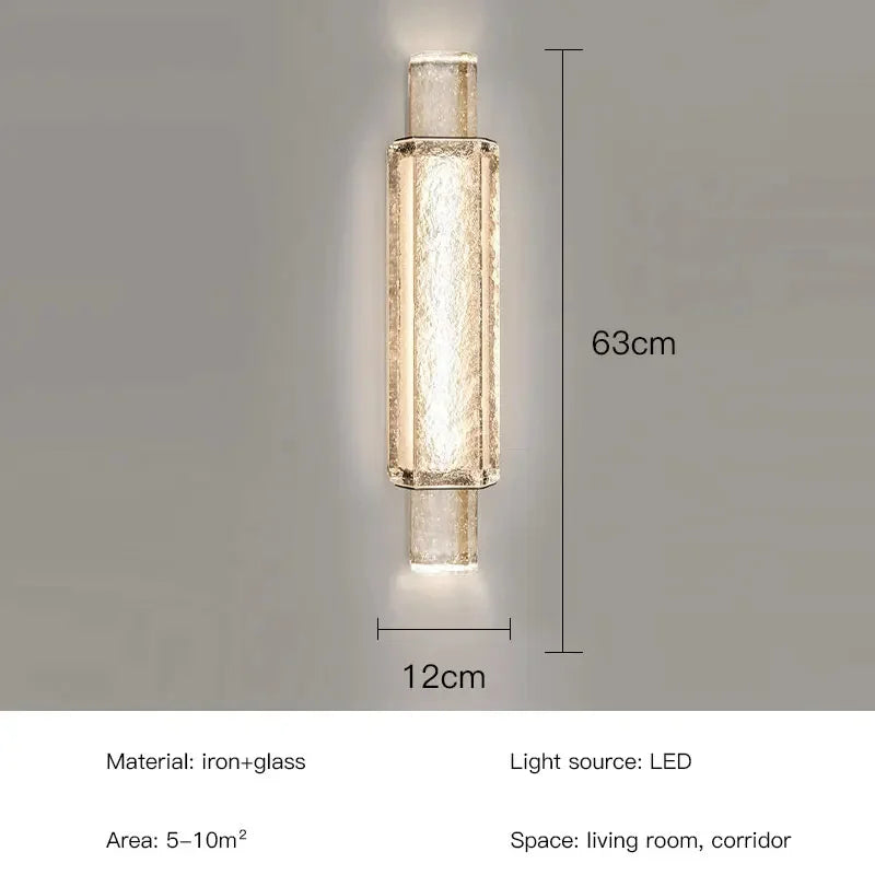 026 New Cross-Border Modern Minimalist Wall Lamps for Living Room Background,Bedroom Headboard,Hotel Corridor,Project Lighting