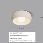 Minimalist Circular Hallway Light Balcony LED Ceiling Lamp Modern Cloakroom Entry Aisle Ceiling Chandelier Home Decor Lighting