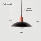 Nordic Modern Macron Dining Room Chandeliers Bbedroom and Study Lighting Fixtures North American Bauhaus Lights Work Lights