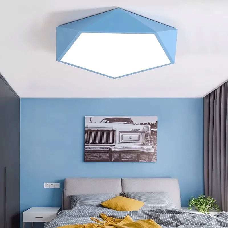 Led Ceiling Lights Ceiling Lamp Modern Nordic Simple Bedroom Living Room Lighting Lixtures for Children'S Room Lighting Kitchen