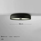 2025 Nordic round Ceiling Light Orange Minimalist Circle Lights for Kitchen Living Room Children'S Room Decor Hallway Aisle Lamp