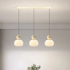 Cream Style Bedroom Pendant Lamp Simple Children'S Bedside Lamp Modern Creative Pumpkin Light Nordic Restaurant Lighting Fixture