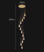 Modern Home Decor Ring Led Lights Pendant Light Lamps for Living Room Chandeliers for Dining Room Hanging Light Indoor Lighting