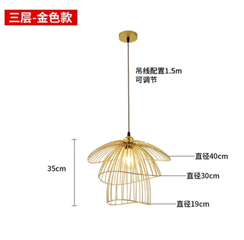 Globen Ray Ceiling Pendant Light Living Room Wrought Iron Sconces Black Gold Pendant Light Bedroom Home Island Kitchen Light
