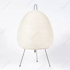 Japanese Design Akari Noguchi Yong Table Lamp Rice Paper Standing Lamp Bedroom Home Decor Study Living Room Bar Light Fixtures