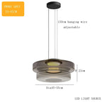 Italy Design Glass Pendant Lights Artistic Creative Modern LED Chandeliers Home Restaurant Cafe Decor Hanging Lamps