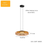 Italian Minimalist Glass Pendant Light Art Creative Modern Decoration LED Chandelier for Home Restaurant Bar Balcony Corridor