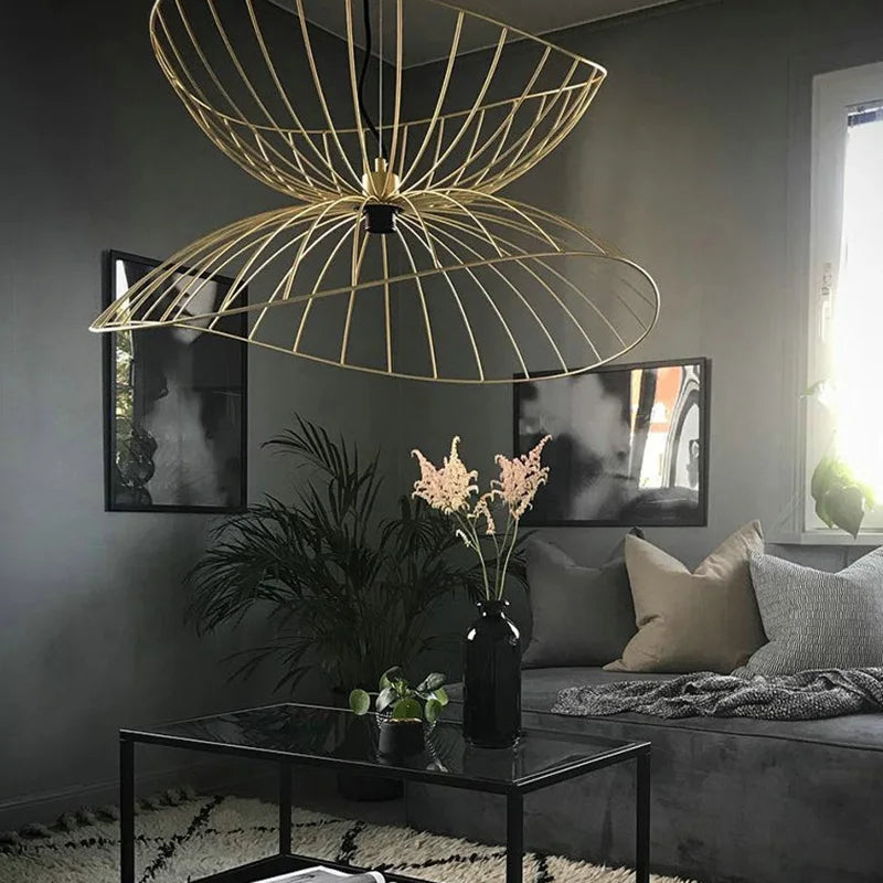 Globen Ray Ceiling Pendant Light Living Room Wrought Iron Sconces Black Gold Pendant Light Bedroom Home Island Kitchen Light