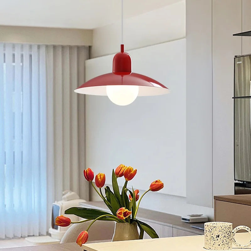 Nordic Modern Macron Dining Room Chandeliers Bbedroom and Study Lighting Fixtures North American Bauhaus Lights Work Lights