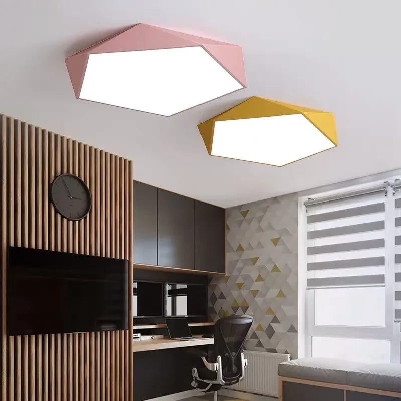Led Ceiling Lights Ceiling Lamp Modern Nordic Simple Bedroom Living Room Lighting Lixtures for Children'S Room Lighting Kitchen