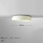 2025 Nordic round Ceiling Light Orange Minimalist Circle Lights for Kitchen Living Room Children'S Room Decor Hallway Aisle Lamp