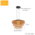 Italy Design Glass Pendant Lights Artistic Creative Modern LED Chandeliers Home Restaurant Cafe Decor Hanging Lamps
