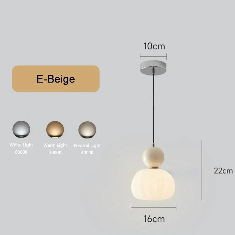 Modern LED Chandeliers Minimalist Pendant Lights Creative Bedroom Lamp Living Room Dining Table Decor Indoor Lighting