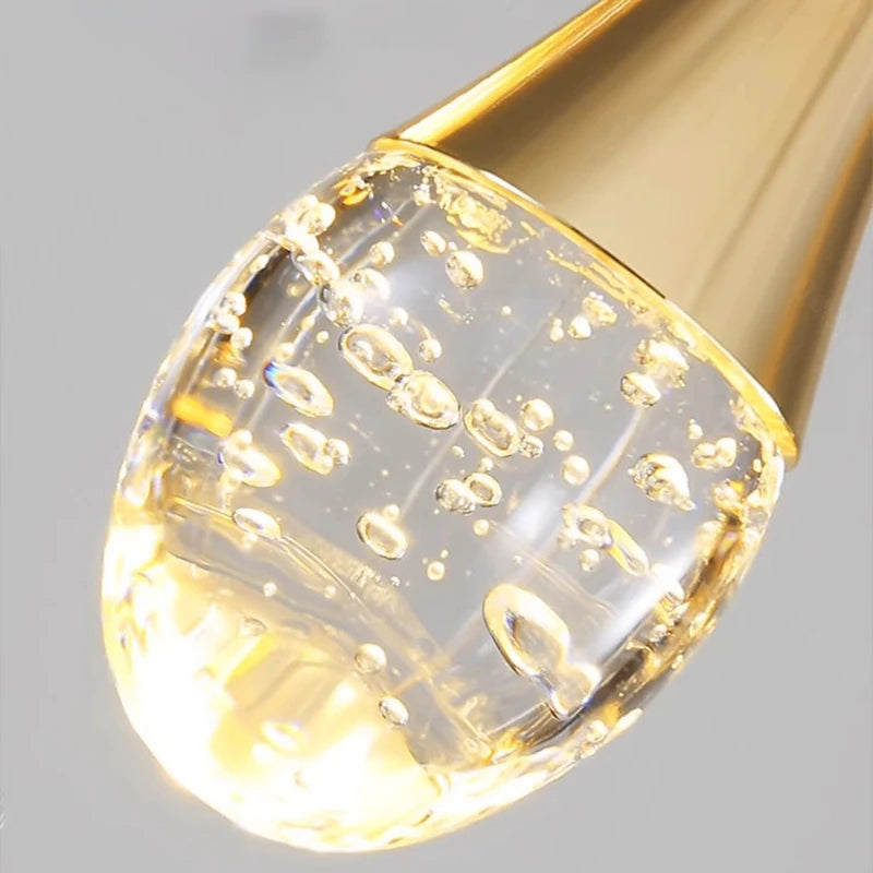 Modern Home Decor Ring Led Lights Pendant Light Lamps for Living Room Chandeliers for Dining Room Hanging Light Indoor Lighting