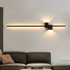 Nordic Lamp Minimalist LED Wall Lights Aluminium Living Room Bedroom Sconce Home Decor Art Design Free Collocation Dropshipping