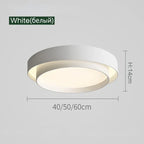 Nordic LED Ceiling Lamp Designer Living Dining Room Chandelier Lighting Creative Master Bedroom Ceiling Lights White Black Gray