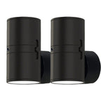 Cylindrical Night Lights Plug into Wall Dimmable LED Nightlight with Light Sensor Adjustable Brightness for Hallway Bedroom