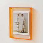 Ins Style Acrylic Photo Frame Colorful Picture Frame without Photos Transparent Table Wall Decoration Hall Bedroom
