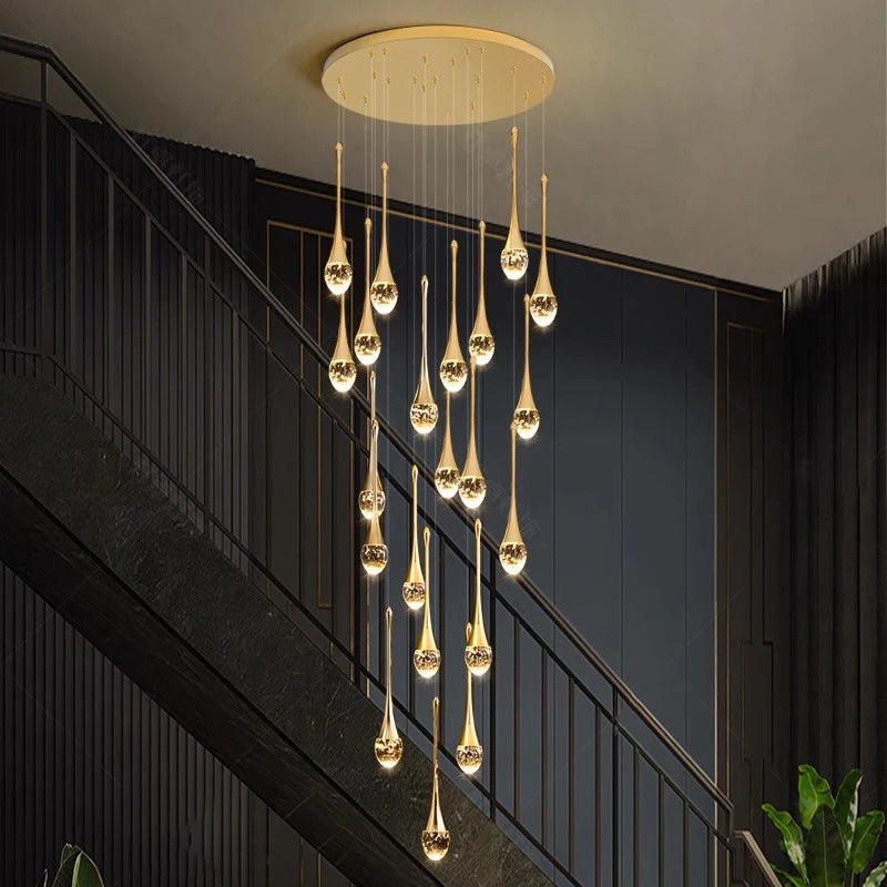 Modern Home Decor Ring Led Lights Pendant Light Lamps for Living Room Chandeliers for Dining Room Hanging Light Indoor Lighting