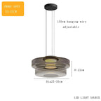 Italy Design Glass Pendant Lights Artistic Creative Modern LED Chandeliers Home Restaurant Cafe Decor Hanging Lamps