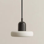 French Cream Style Glass Pendant Light Minimalist Bedside Lamp Bar Counter Restaurant Light Corridor Entrance Lighting Fixture