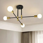 JOYINLED Hot Sales Modern Chandeliers 2/4/6/8BG Simple Decoration Ceiling Lamp Flush Mounted Indoor Room Lights Ceiling