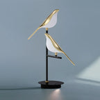 Scandinavia Designer LED Floor Lamps with Bird Illumination Table Desk Light for Bedroom Living Room