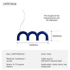 Modern LED Chandelier Minimalist Pendant Light for Restaurant Bar Living Room Kitchen Home Decor Indoor Lighting Hanging Lamp
