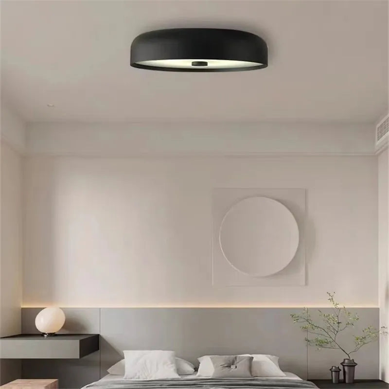 2025 Nordic round Ceiling Light Orange Minimalist Circle Lights for Kitchen Living Room Children'S Room Decor Hallway Aisle Lamp