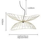 Globen Ray Ceiling Pendant Light Living Room Wrought Iron Sconces Black Gold Pendant Light Bedroom Home Island Kitchen Light