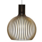 Modern Lighting Wooden Ceiling Hanging Light Nordic Natural Wood Pendant Lamp for Restaurant Hotel Villa Cafe Living Dining Room
