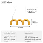 Modern LED Chandelier Minimalist Pendant Light for Restaurant Bar Living Room Kitchen Home Decor Indoor Lighting Hanging Lamp
