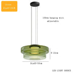 Italy Design Glass Pendant Lights Artistic Creative Modern LED Chandeliers Home Restaurant Cafe Decor Hanging Lamps