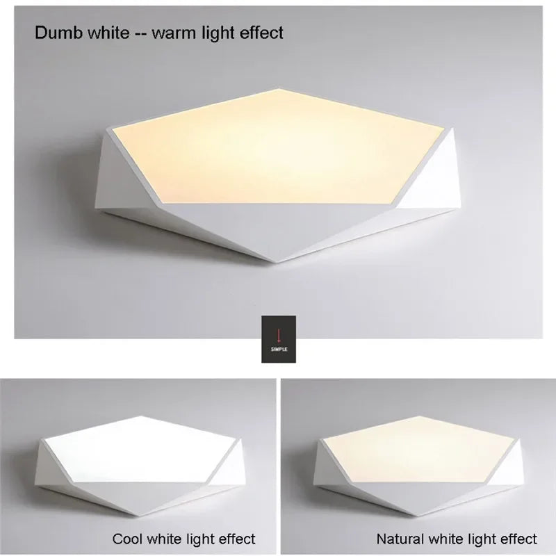 Led Ceiling Lights Ceiling Lamp Modern Nordic Simple Bedroom Living Room Lighting Lixtures for Children'S Room Lighting Kitchen