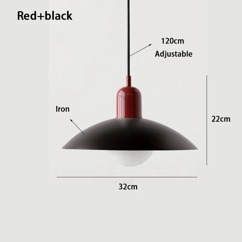 Nordic Modern Macron Dining Room Chandeliers Bbedroom and Study Lighting Fixtures North American Bauhaus Lights Work Lights