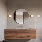 Nordic Globe Glass Wall Lamp Bathroom Mirror Front Minimalist Modern Bedroom Bed Sconce Lighting Fixtures Lamparas Home Decor
