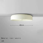 2025 Nordic round Ceiling Light Orange Minimalist Circle Lights for Kitchen Living Room Children'S Room Decor Hallway Aisle Lamp