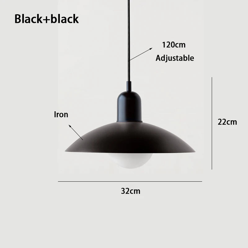 Nordic Modern Macron Dining Room Chandeliers Bbedroom and Study Lighting Fixtures North American Bauhaus Lights Work Lights
