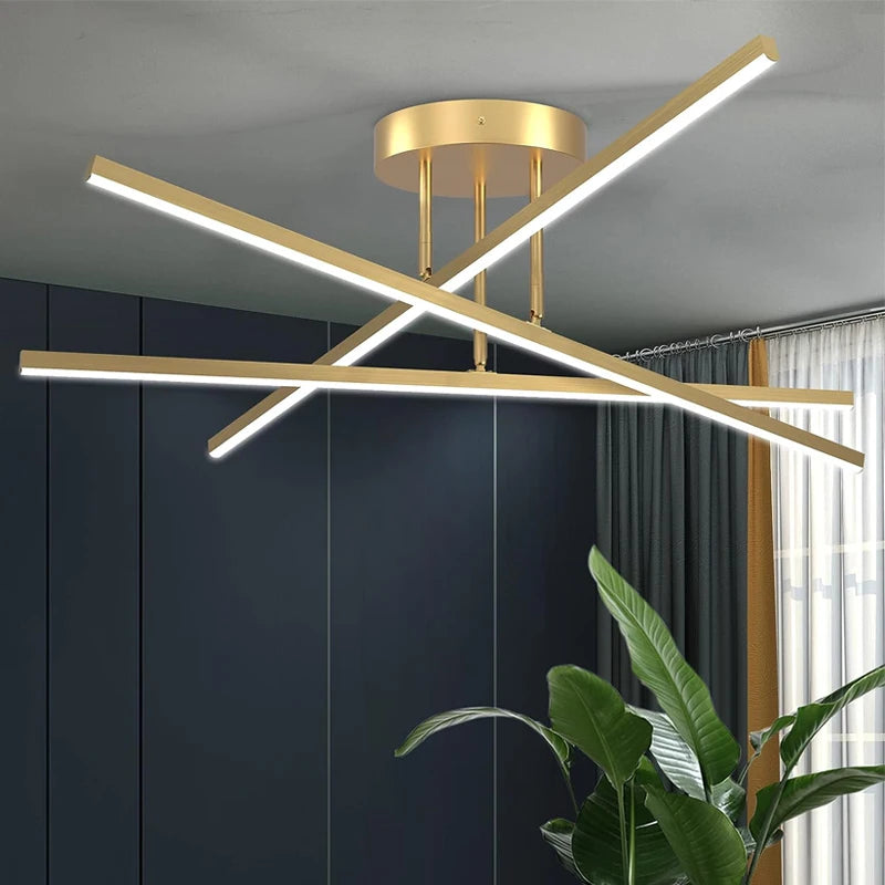 2026New Ceiling Lamp Nordic Modern LED Lamp Living Room Dining Room Bedroom Lights Ceiling Chandelier