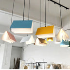 Novelty Pendant Lights Book Decoration Hanging Lampsstudy Room Library Minimalist Staircase Lights for Bookstore Decoration