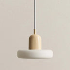 French Cream Style Glass Pendant Light Minimalist Bedside Lamp Bar Counter Restaurant Light Corridor Entrance Lighting Fixture