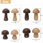 Cute Wooden Mushroom Night Light--Vip