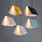 Novelty Pendant Lights Book Decoration Hanging Lampsstudy Room Library Minimalist Staircase Lights for Bookstore Decoration