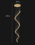 Modern Home Decor Ring Led Lights Pendant Light Lamps for Living Room Chandeliers for Dining Room Hanging Light Indoor Lighting